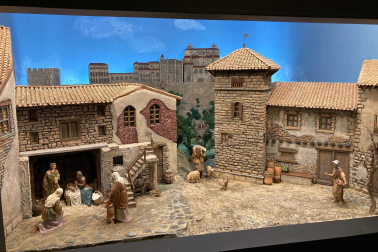 Galería de exposición de belenes en Baluarte.