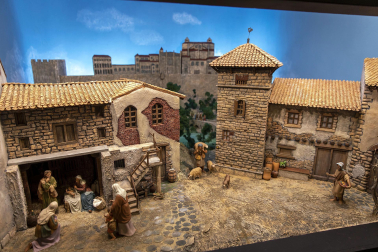 Galería de exposición de belenes en Baluarte.