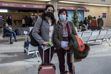 Salidas el puente foral desde el aeropuerto de Pamplona