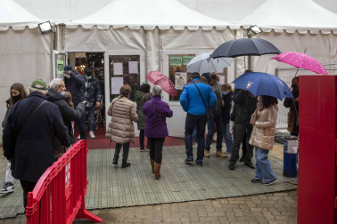 Imágenes de la Feria de Navidad de Pamplona