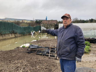 Inundaciones en Huarte