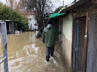 Inundaciones en Huarte
