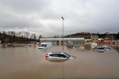 El día después en las inundaciones de Pamplona y Comarca