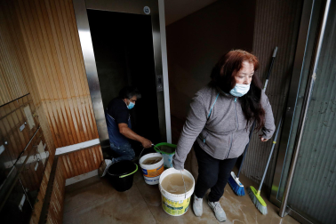El día después en las inundaciones de Pamplona y Comarca