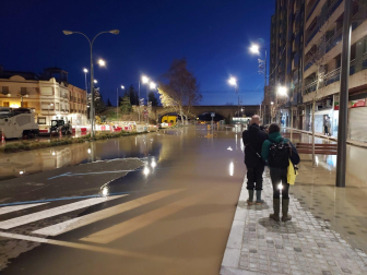 Inundaciones en Tudela