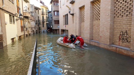 Inundaciones en Tudela