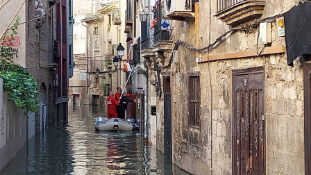 Inundaciones en Tudela