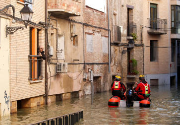 Inundaciones en Tudela