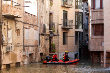 Inundaciones en Tudela