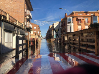 Inundaciones en San Adrián