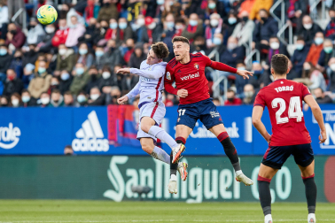 Fotos del Osasuna-Barcelona./J.P Urdiroz
