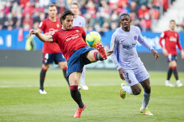 Fotos del Osasuna-Barcelona./J.P Urdiroz