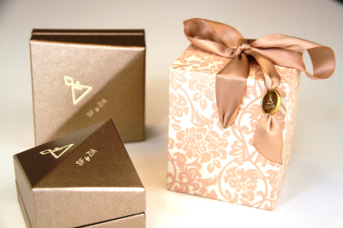 Packaging de la colección SF by Zia