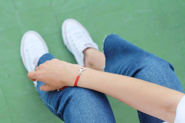 Pulsera unisex de macramé