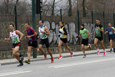 Participantes en el XXIX Cross Popular de la Txantrea