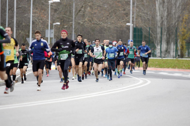 Participantes en el XXIX Cross Popular de la Txantrea