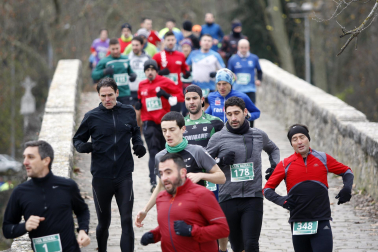 Participantes en el XXIX Cross Popular de la Txantrea