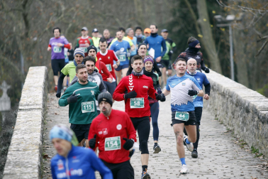 Participantes en el XXIX Cross Popular de la Txantrea