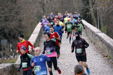Participantes en el XXIX Cross Popular de la Txantrea