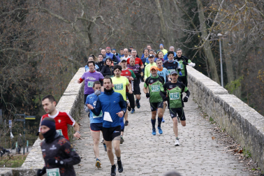 Participantes en el XXIX Cross Popular de la Txantrea