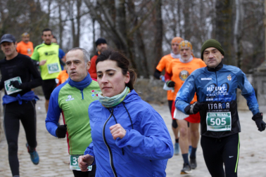 Participantes en el XXIX Cross Popular de la Txantrea