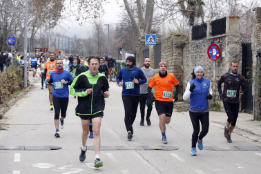 Participantes en el XXIX Cross Popular de la Txantrea