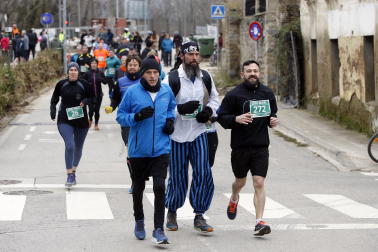 Participantes en el XXIX Cross Popular de la Txantrea