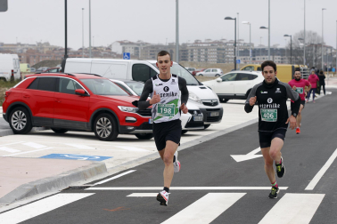 Participantes en el XXIX Cross Popular de la Txantrea