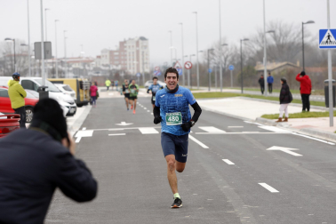 Participantes en el XXIX Cross Popular de la Txantrea