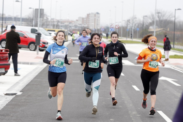 Participantes en el XXIX Cross Popular de la Txantrea