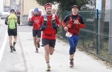 Fotos de la Sansilbestrail Esteribar./J.J. Imbuluzqueta
