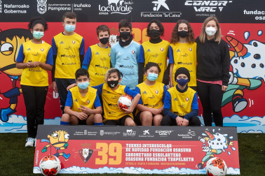 AZPILAGAÑA. Iñigo Jiménez, Alejandro Tapia, Jaime Cabañas, Mikel Orhanov, Joseph Luquez, Julia López de Dicastillo, Saida Osman, Jasiel Pérez, Rafek Kharbach, Denis Kasakliev, Diego Alejandro Serrano, Nicolae Lefter, Erik Carchipulla, Kelly Nerea García.