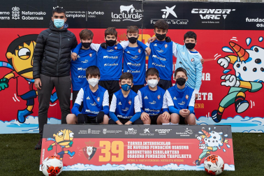 VIRGEN BLANCA. Lier Etxeberria, Hodei Martiarena, Beñat Barrena, Ander Ilundáin, Julen Brianso, Jon López, David Sabin, Oihan Huarte, Kheir Eddine, Egoitz Valdivia, Julen Bustos, Alai Arocena, Markel Goñi, Beñat Los Arcos.
