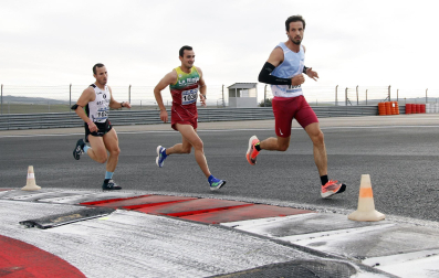 Imagen de la II SanSilRace en el Circuito de Navarra en Los Arcos