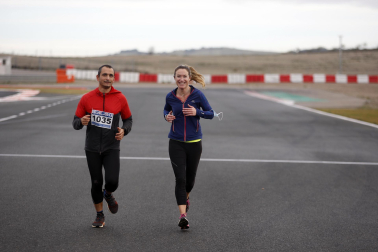 Imagen de la II SanSilRace en el Circuito de Navarra en Los Arcos