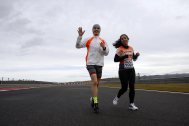Imagen de la II SanSilRace en el Circuito de Navarra en Los Arcos