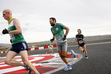 Imagen de la II SanSilRace en el Circuito de Navarra en Los Arcos