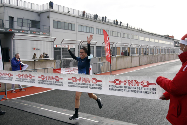Imagen de la II SanSilRace en el Circuito de Navarra en Los Arcos