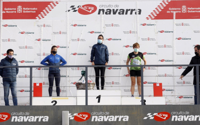 Imagen de la II SanSilRace en el Circuito de Navarra en Los Arcos