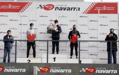 Imagen de la II SanSilRace en el Circuito de Navarra en Los Arcos