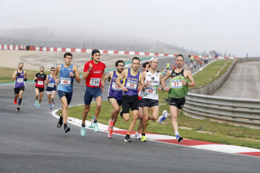 Imagen de la II SanSilRace en el Circuito de Navarra en Los Arcos