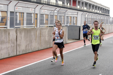 Imagen de la II SanSilRace en el Circuito de Navarra en Los Arcos