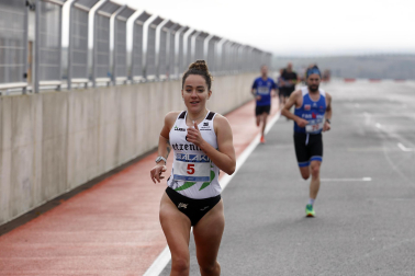 Imagen de la II SanSilRace en el Circuito de Navarra en Los Arcos