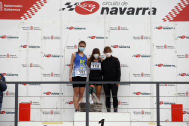 Imagen de la II SanSilRace en el Circuito de Navarra en Los Arcos
