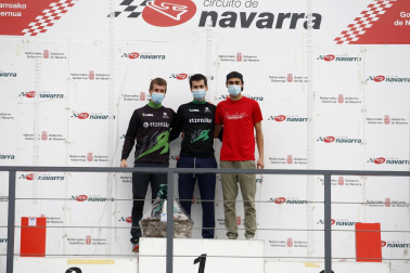Imagen de la II SanSilRace en el Circuito de Navarra en Los Arcos