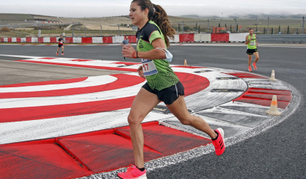 María Ordóñez (Beste Iruña), nueva campeona navarra de 5 km