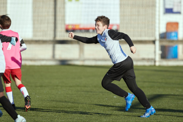 Imagen de la cuarta jornada del Torneo Interescolar./J. Caso y J.P. Urdíroz