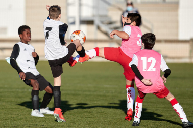 Imagen de la cuarta jornada del Torneo Interescolar./J. Caso y J.P. Urdíroz