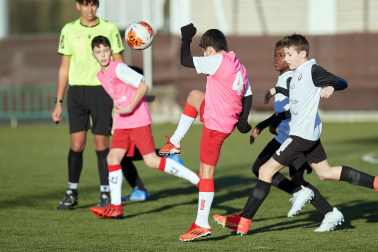 Imagen de la cuarta jornada del Torneo Interescolar./J. Caso y J.P. Urdíroz