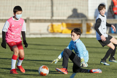 Imagen de la cuarta jornada del Torneo Interescolar./J. Caso y J.P. Urdíroz